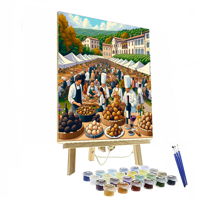 Alba White Truffle Festival - Italy DIY Paint By Numbers