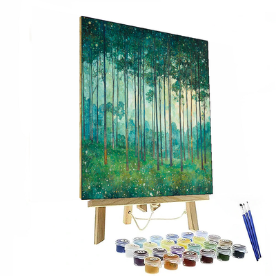 Gustav Klimt Inspired The Dance Of Nature Paint By Numbers Kits