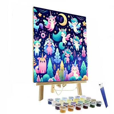 Dreamland Fairy Tales Painting By Numbers Kit