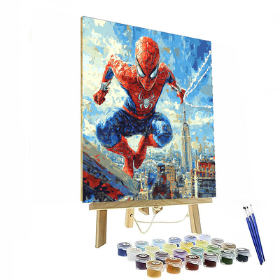 Tom Holland: The Amazing Spirit Of Spider-man Paint By Color