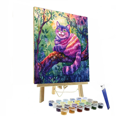 Cheshire Cat's Grin - Disney Inspired Numbered Painting Kits