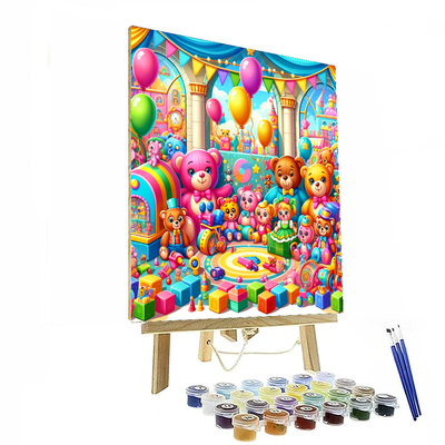 Magical Toyland Adventure Paint By Color