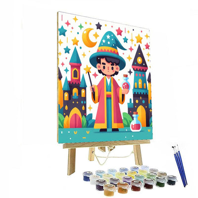 Wizard's Magic School Paint By Numbers Kits