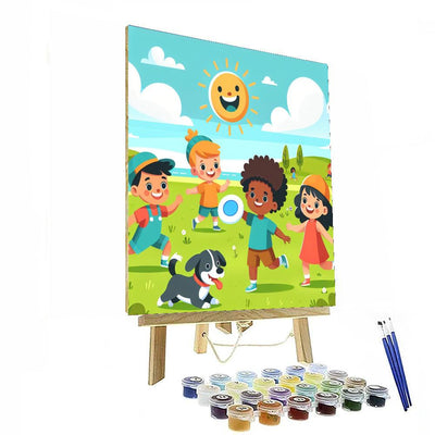 Sunny Adventure Painting By Numbers Kit