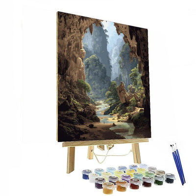 Hang Sơn Đoòng Cave - Vietnam DIY Paint By Numbers