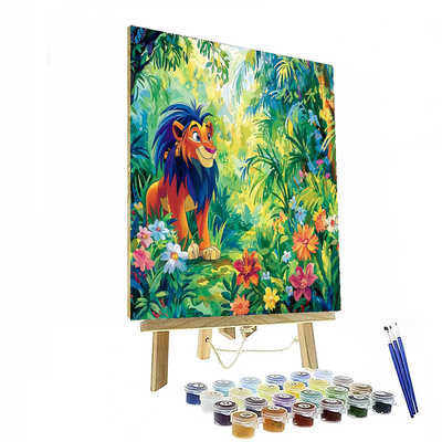 Rafiki's Wisdom In The Jungle - Disney Inspired Numbered Painting Kits