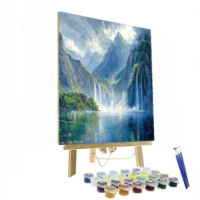 Milford Sound - Fiordland National Park Numbered Painting Kits