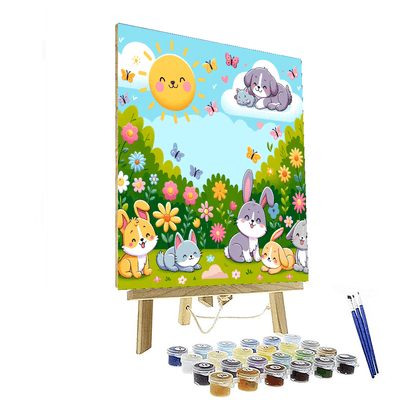 Cuddle Buddies Painting By Numbers Kit