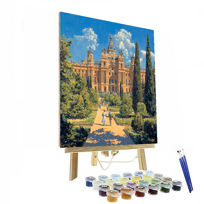 Royal Palace Of Madrid Paint By Numbers Kits