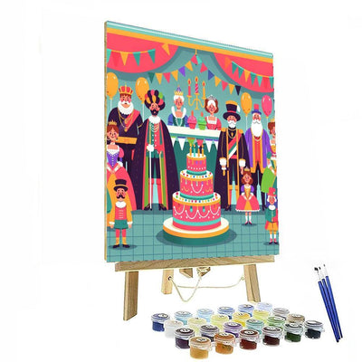 Royal Birthday Bash Paint By Color