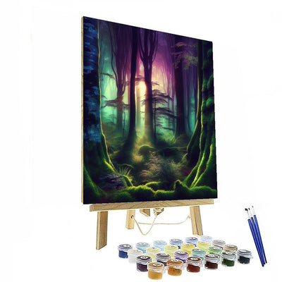 Twilight Forest Mystery Paint By Color