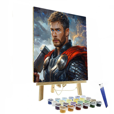 Chris Hemsworth: Thunderstruck Odyssey Of Thor Paint By Numbers Kits