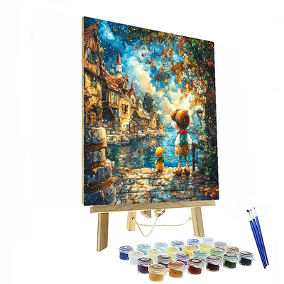 Pinocchio's Wooden Dreams - Disney Inspired Numbered Painting Kits