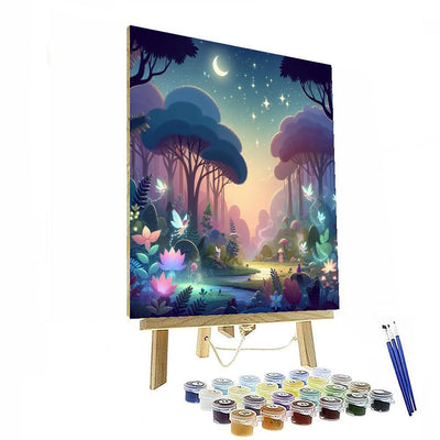 Mystical Moonlit Grove Paint By Numbers