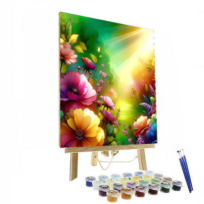 Enchanting Spring Bloom Paint By Color