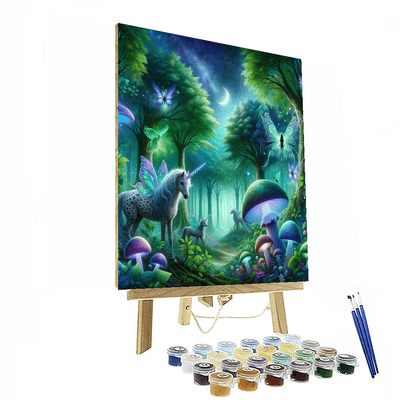 Fantasy Forest Adventure Paint By Numbers Kits