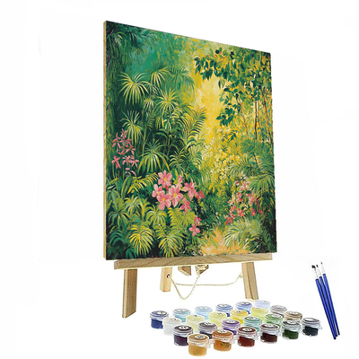 Henri Rousseau Inspired Botanical Delight  Painting By Numbers Kit