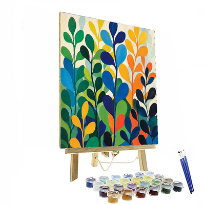 Henri Matisse Inspired Matisse's Botanical Symphony  Paint By Numbers Kits