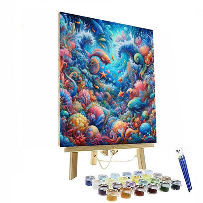 Undersea Wonderscape Paint By Numbers Kits