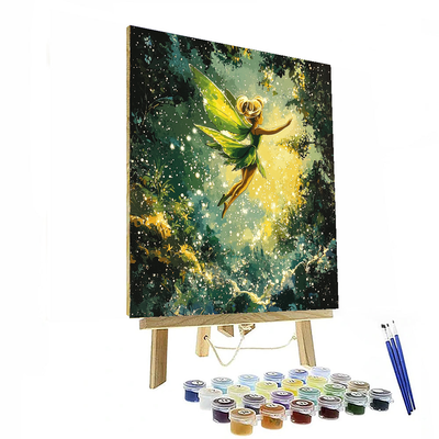 Tinker Bell's Pixie Dust - Disney Inspired Paint By Number