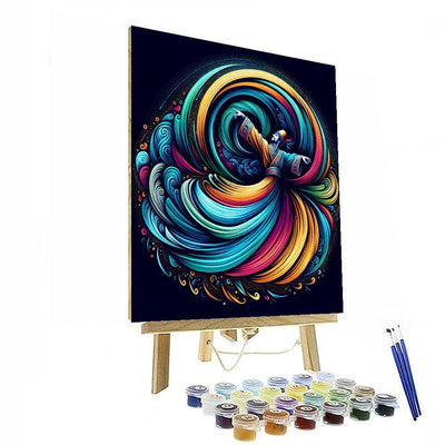 Whirling Dervish Painting By Numbers Kit