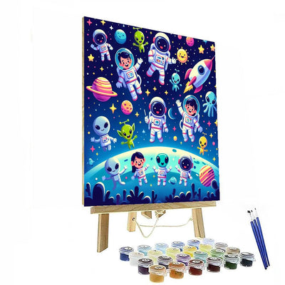 Space Adventure Squad Painting By Numbers Kit