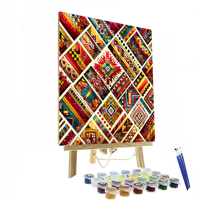 Bold Tribal Patterns Paint By Color