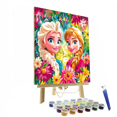 Frozen's Summer Festival - Disney Inspired Number Painting