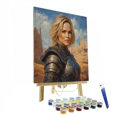 Charlize Theron: The Fierce Warrior Of Action And Grace Paint By Number