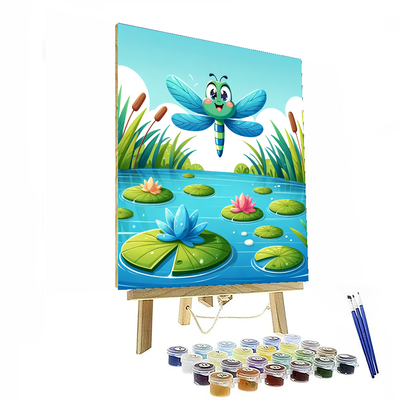 Curious Dragonfly Paint By Numbers Kits