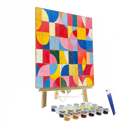 Paul Klee Inspired Patterns Of Joy  Paint By Numbers Kits