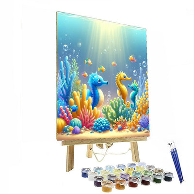 Whimsical Undersea World DIY Paint By Numbers