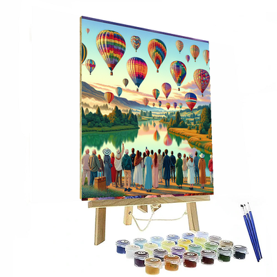 Balloon Fiesta - New Zealand Paint By Numbers Kits