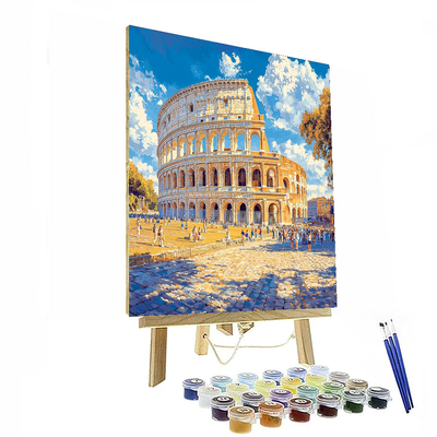 The Colosseum - Rome DIY Paint By Numbers