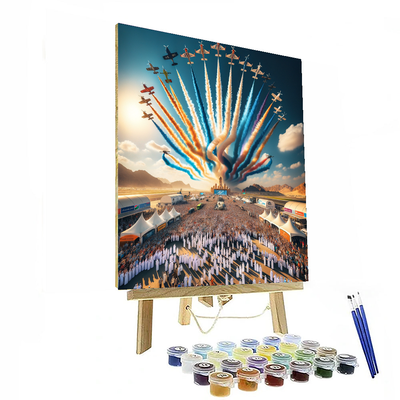 Al Ain Air Show - Abu Dhabi Numbered Painting Kits