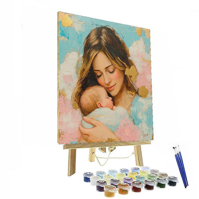 A Mother's Gentle Touch Painting Number Kit