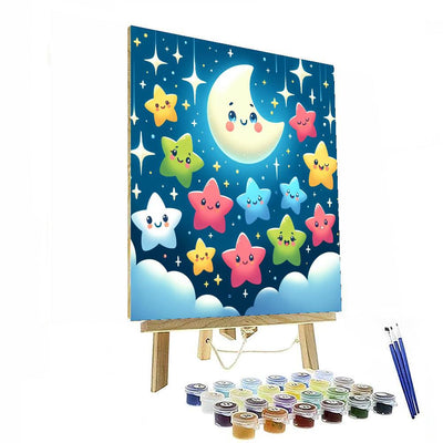 Whimsical Star Adventure Paint By Color