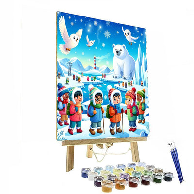 Arctic Adventure Quest Painting Number Kit