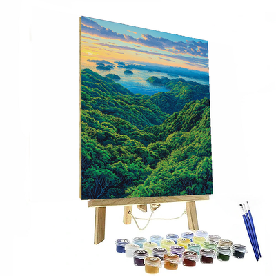 Tamatorizaki Observation Point - Ishigaki Numbered Painting Kits