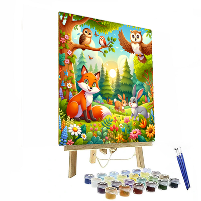 Enchanted Woodland Walk Numbered Painting Kits