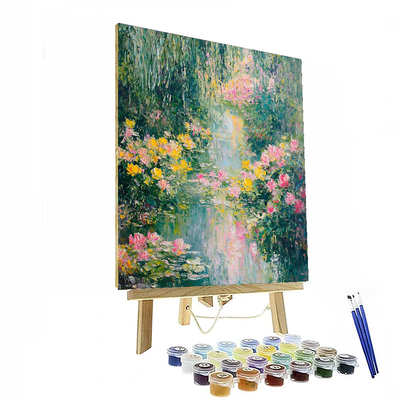 Monet Inspired Nature Escape  Numbered Painting Kits