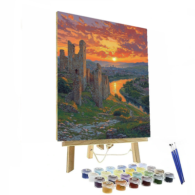 Narikala Fortress Painting Number Kit