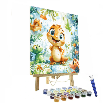 Gizmo's Furry Friends - Disney Inspired Paint By Numbers Art