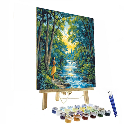 Pocahontas' Forest Harmony - Disney Inspired Numbered Painting Kits