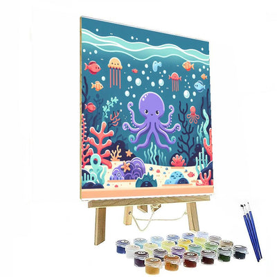 Underwater Mystery Expedition Paint By Numbers Art