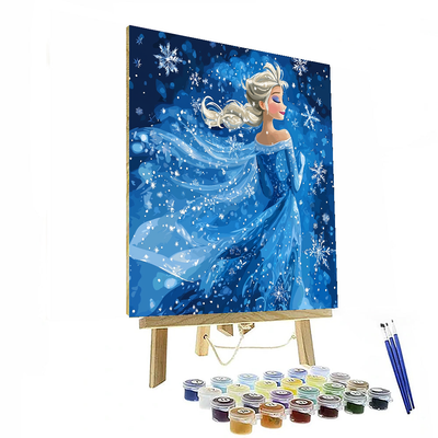 Frozen's Elsa Fantasy - Disney Inspired Paint By Numbers Kits