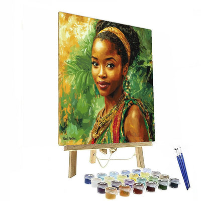 Lupita Nyong'o: The Fierce Advocate Of Diversity And Talent Numbered Painting Kits