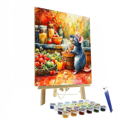 Ratatouille's Culinary Journey - Disney Inspired Paint By Numbers Kits