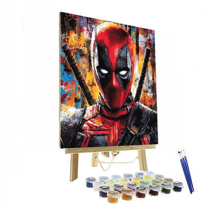 Ryan Reynolds: The Uncanny Charisma Of Deadpool Paint By Numbers Art