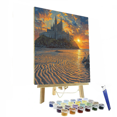 Mont Saint Michel Painting Number Kit